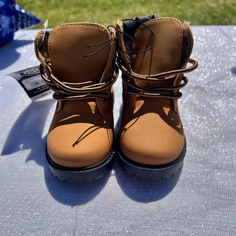 Stylish Brown Kids Boots